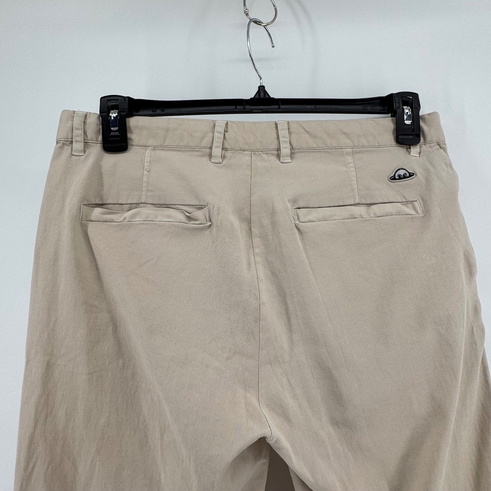 Radmor Vincent Pant Mens 34 Quiet Luxury Golf Chino Stretch Slim Straight Beige - Picture 3 of 10